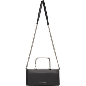 Alexander McQueen Black The Story Book Duffle Bag