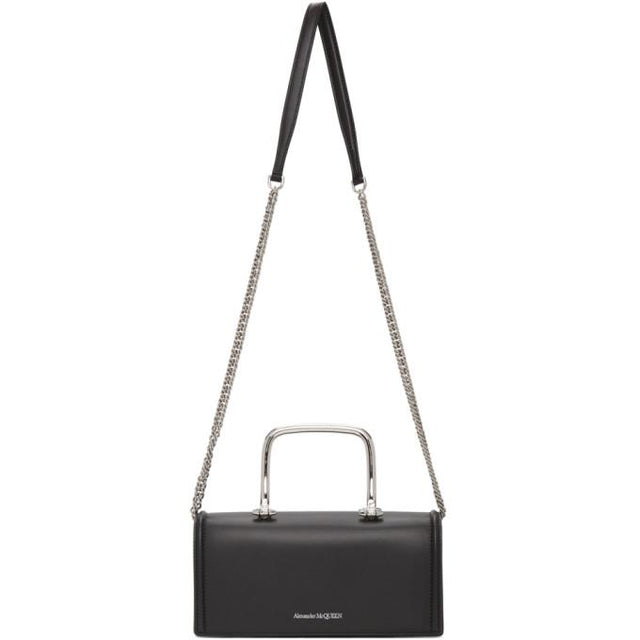 Alexander McQueen Black The Story Book Duffle Bag