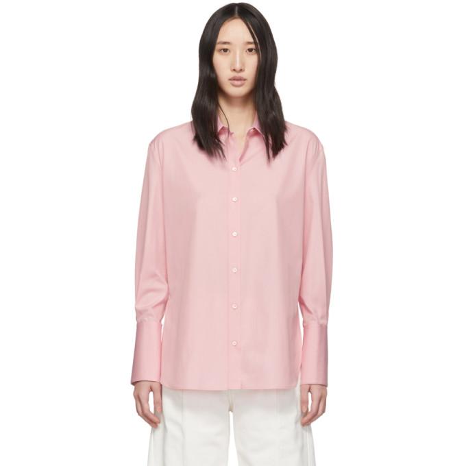 Alexander McQueen Pink Poplin Classic Shirt