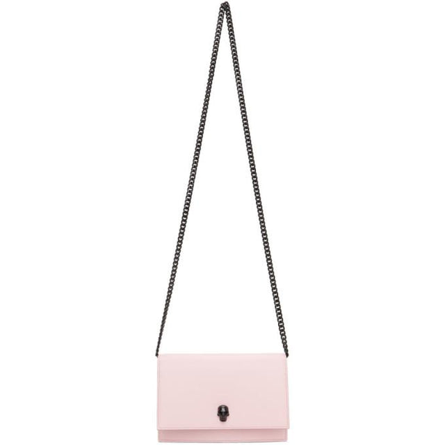 Alexander McQueen Pink Small Skull Bag