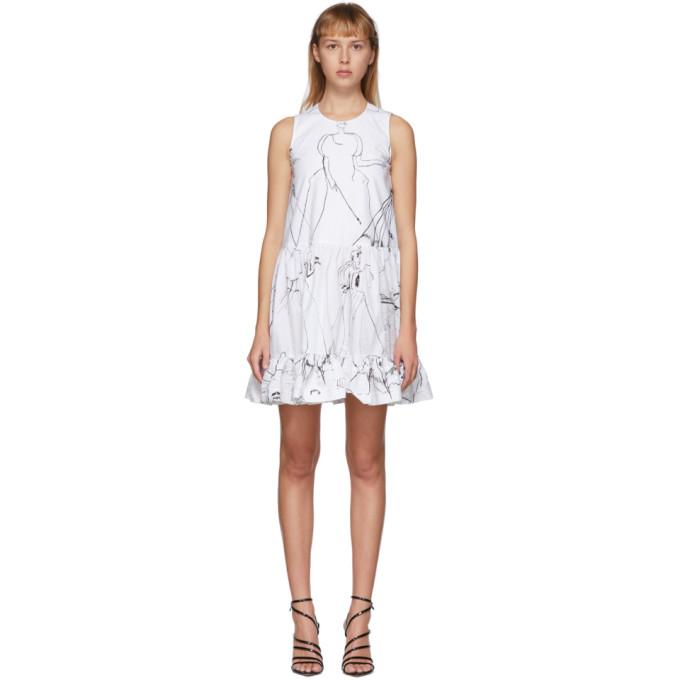 Alexander McQueen White Dancing Girls Dress