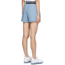 alexanderwang.t Blue Logo Boxer-Style Shorts