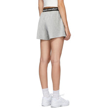 alexanderwang.t Grey Corduroy Logo Shorts