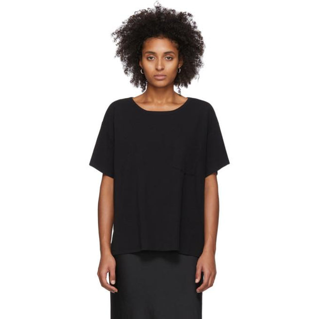 alexanderwang.t Black Tilted Pocket T-Shirt