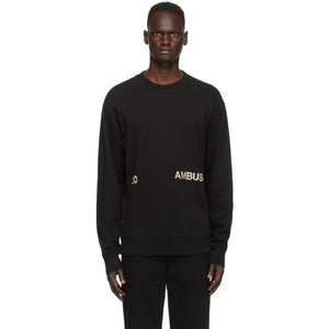Ambush Black Logo Crewneck Sweatshirt
