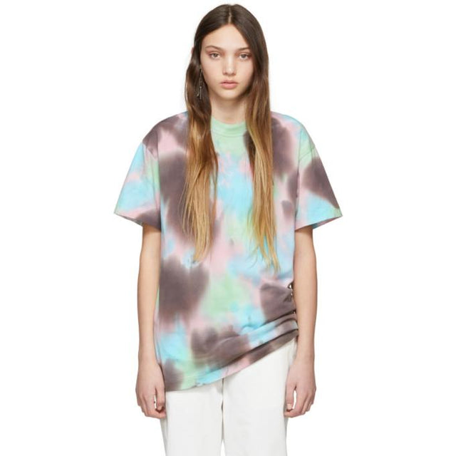 Ambush SSENSE Exclusive Pink A Waves Tie-Dye T-Shirt