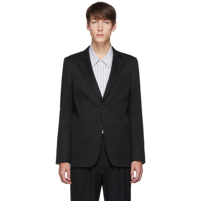 AMI Alexandre Mattiussi Navy Patch Pocket Blazer