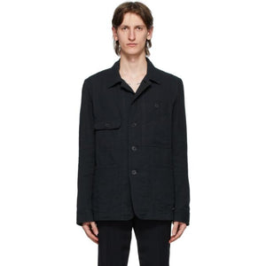 Ann Demeulemeester Black Isle Shirt Jacket