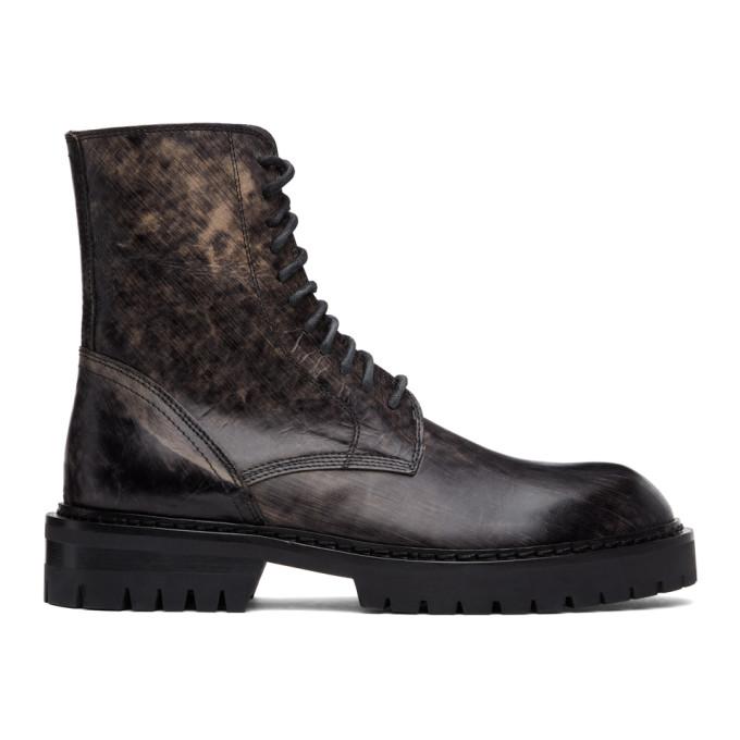 Ann Demeulemeester SSENSE Exclusive Black Distressed Tucson Lace
