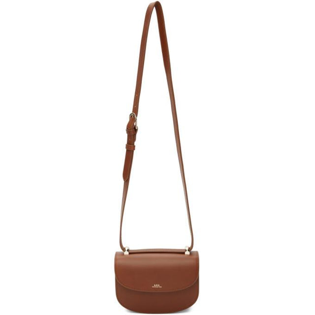 A.P.C. Brown Mini Geneve Bag