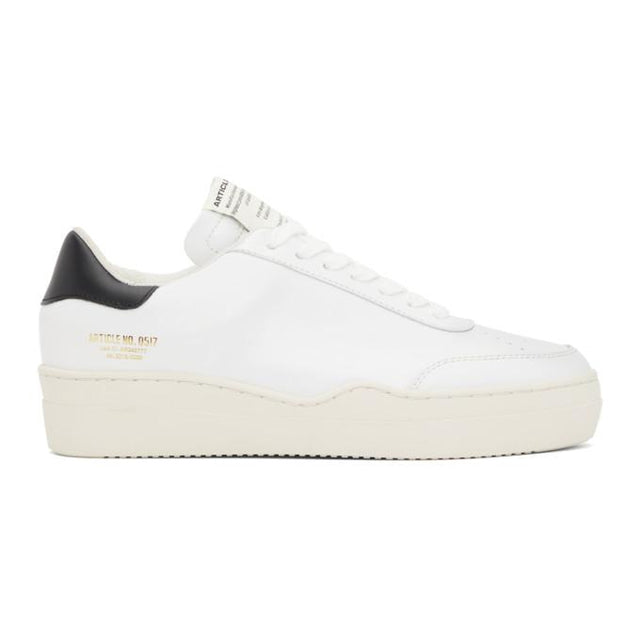 Article No. White and Black 0517 Low-Top Sneakers