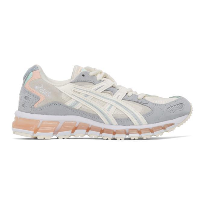 Asics Off-White and Grey GEL-Kayano 5 360 Sneakers