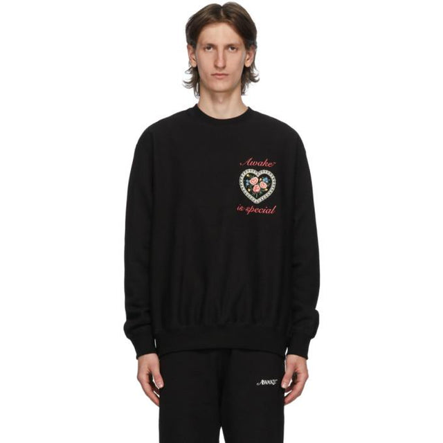 Awake NY Black Awake Is Special Sweatshirt