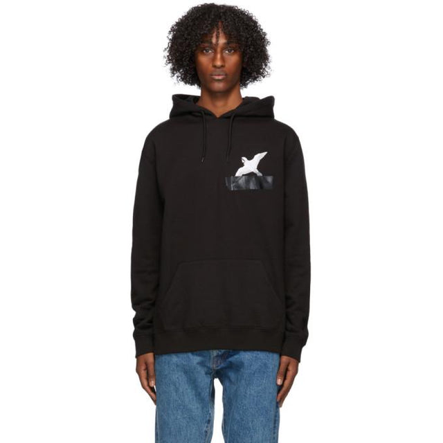 Axel Arigato Black Bee Bird Tape Hoodie
