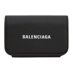 Balenciaga Black Cash Accordion Wallet