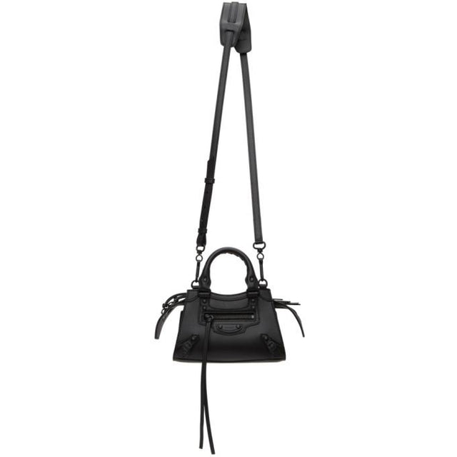 Balenciaga Black Nano Neo Classic Top Handle Bag