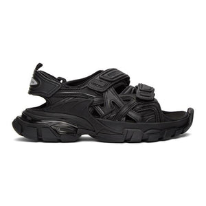 Balenciaga Black Track Sandals