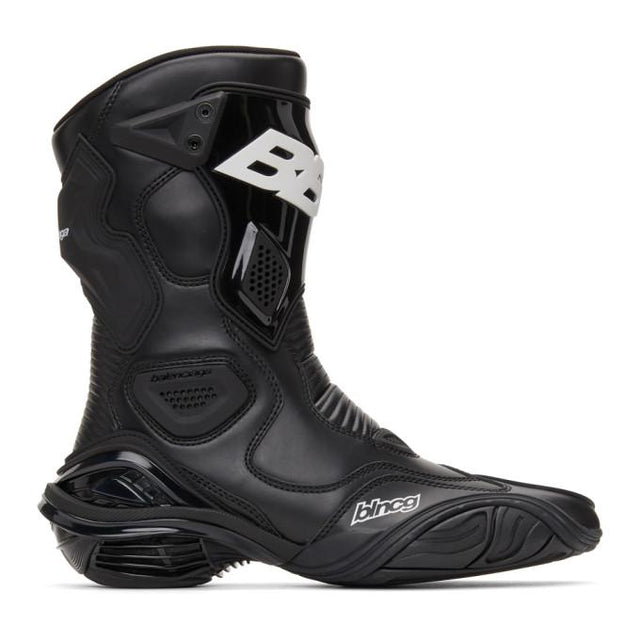 Balenciaga Black Tyrex Biker Boots