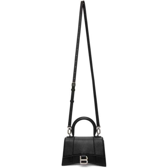 Balenciaga Black XS Hourglass Bag