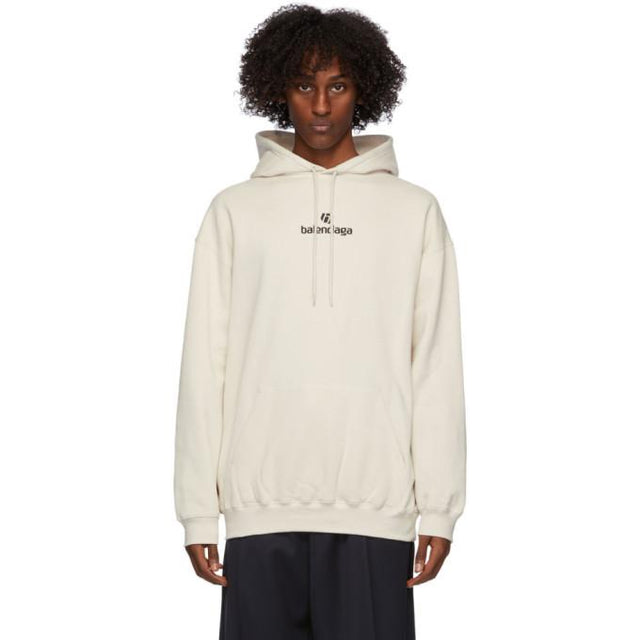 Balenciaga Off-White New Logo Hoodie