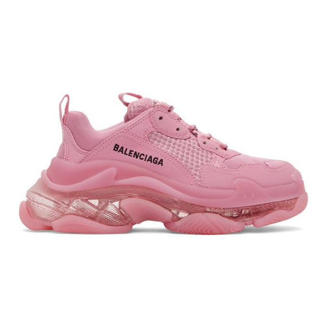 Balenciaga Pink Triple S Sneakers