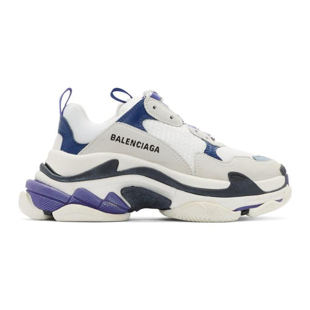 Balenciaga White Triple S Sneakers