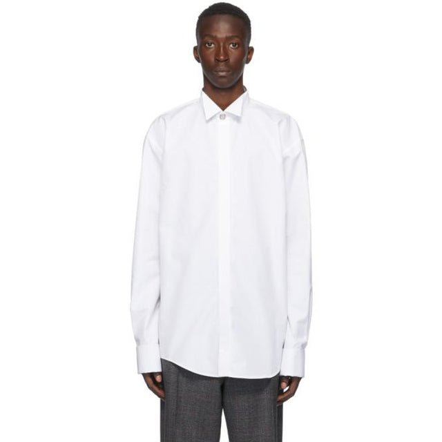 Balenciaga White Tuxedo Shirt