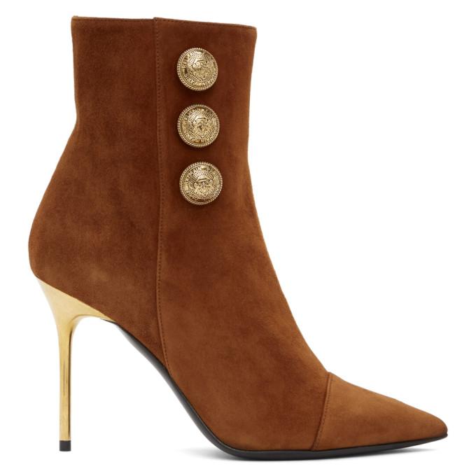 Balmain Brown Roni Boots