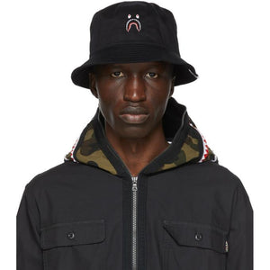 Nike Black Patch Bucket Hat for Men