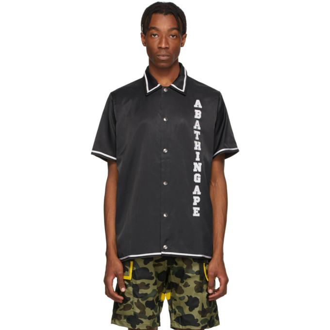 BAPE Black Relaxed Classic Disco Short Sleeve Shirt