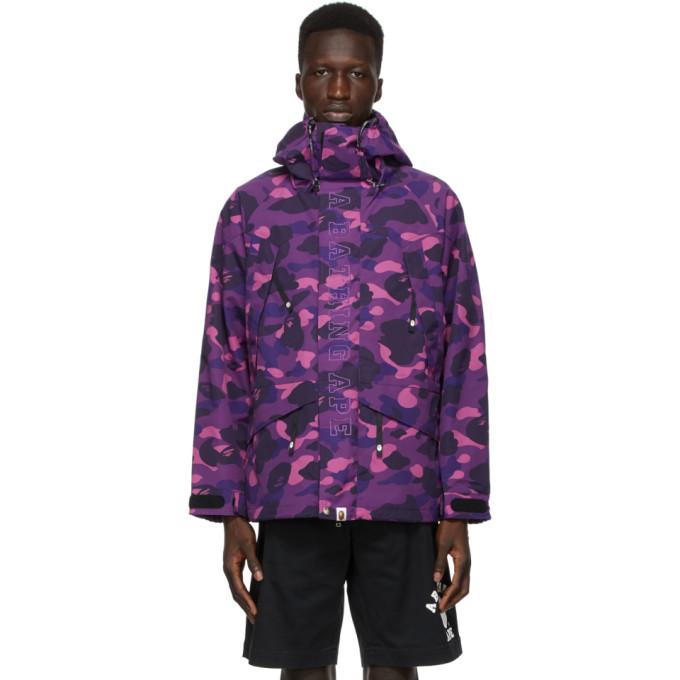 BAPE Purple Camo Snowboard Jacket – BlackSkinny - Main Image