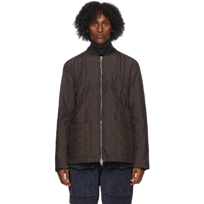 Barena Brown Saliner Overshirt Jacket