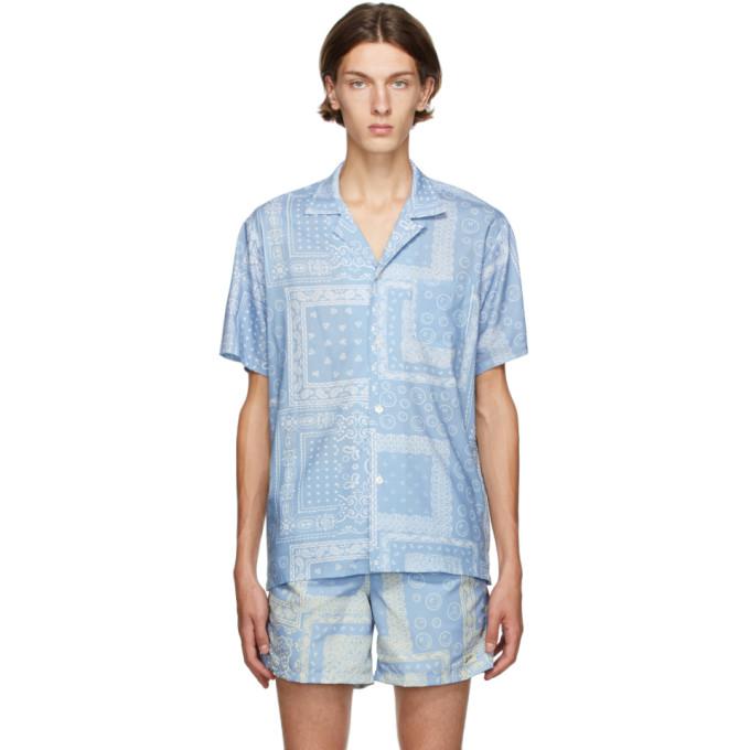 Bather Blue Bandana Camp Shirt