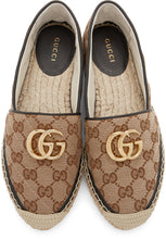 Gucci Beige Canvas GG Espadrilles
