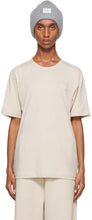 Acne Studios Beige Crewneck T-Shirt - T-shirt Crewneck Beige Studios Acne Studios - 여드름 스튜디오 베이지 Crewneck 티셔츠