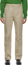 Bottega Veneta Beige Faille Trousers - Pantalon Faille Bottega Veneta Beige Beige - Bottega 베네타 베이지 실패 바지