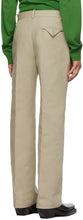 Bottega Veneta Beige Faille Trousers