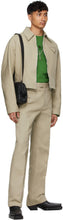 Bottega Veneta Beige Faille Trousers