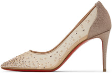 Christian Louboutin Beige Follies 85 Heels