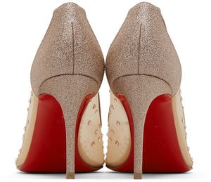 Christian Louboutin Beige Follies 85 Heels