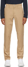 Lacoste Beige Gabardine Chino Slim Fit Trousers - Pantalon de Lacoste Beige Gabardine Chino Slim Fit - Lacoste 베이지 색가 비 딘 치노 슬림 맞는 바지