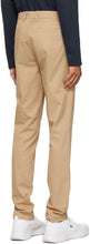 Lacoste Beige Gabardine Chino Slim Fit Trousers