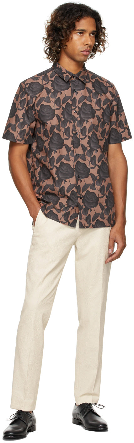 Hugo Beige Helios212 Trousers