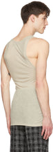 AMIRI Beige Jersey Tank Top