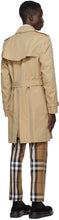 Burberry Beige Kensington Trench Coat