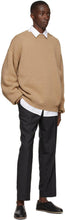 Fear of God Beige Knit Overlapped Sweater