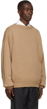 Fear of God Beige Knit Overlapped Sweater