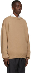 Fear of God Beige Knit Overlapped Sweater