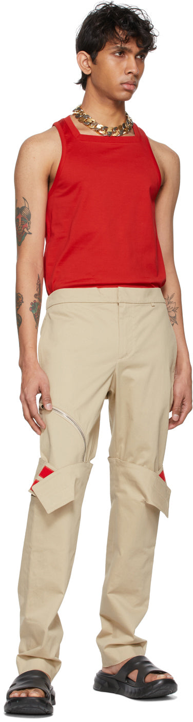 Givenchy Beige Layered Trousers