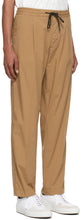 Boss Beige Parko Pleats Trousers